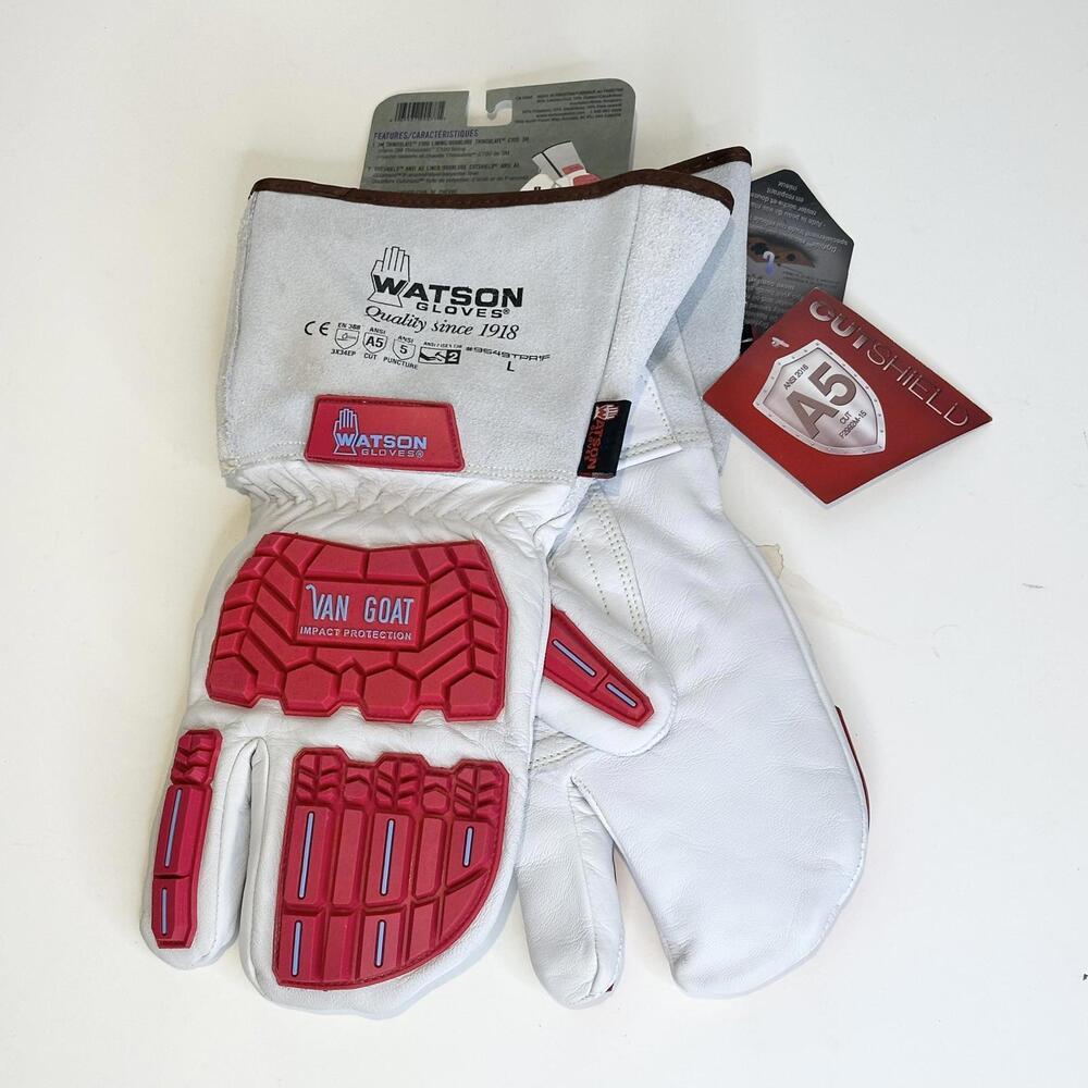 Watson Van Goat Impact Protection Gloves Size Large BRAND NEW WITH TAGS